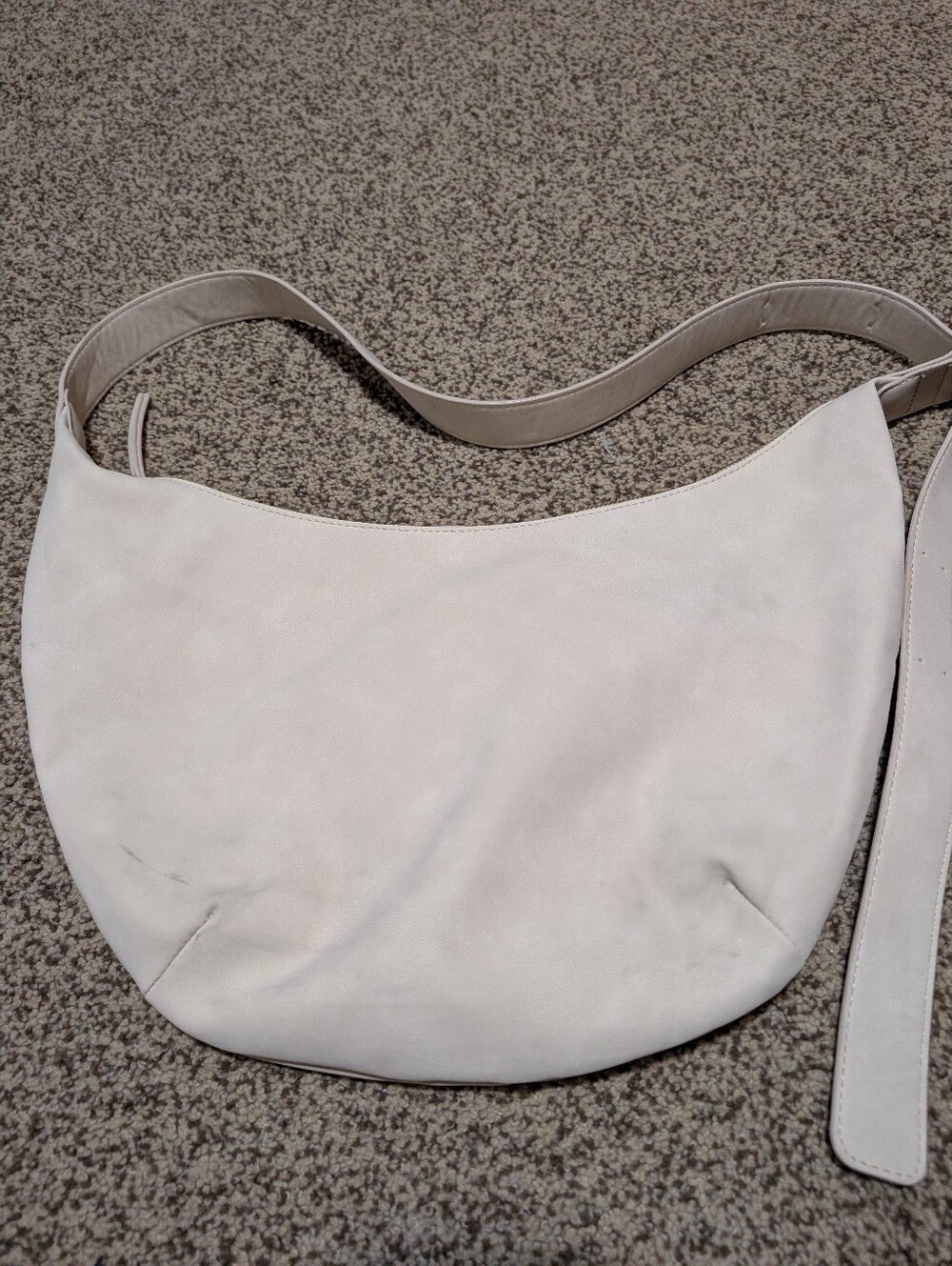 Universal Thread Cream Crescent Shoulder Bag